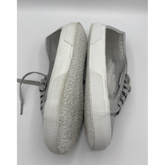 Superga Womens 2750 Mattnetw Sneaker Gray Size US 9 M EU40 - Picture 8 of 13